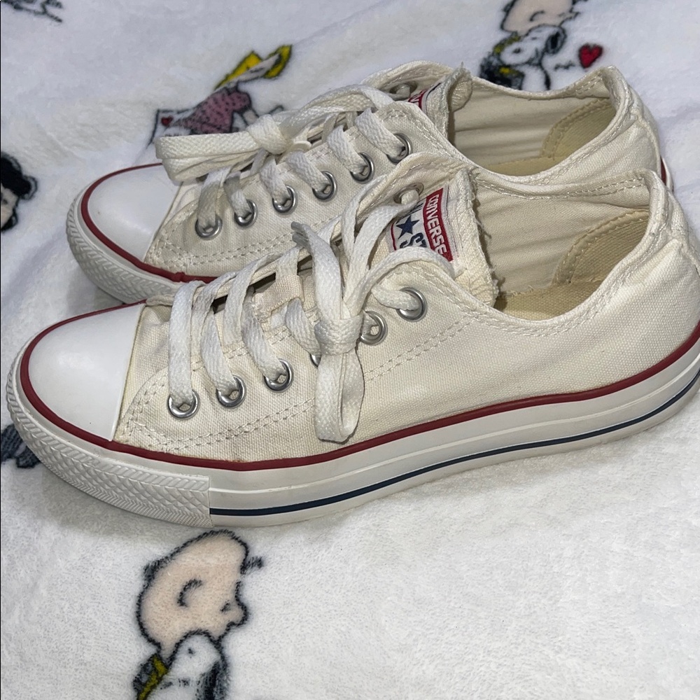 White Converse - Picture 9 of 10